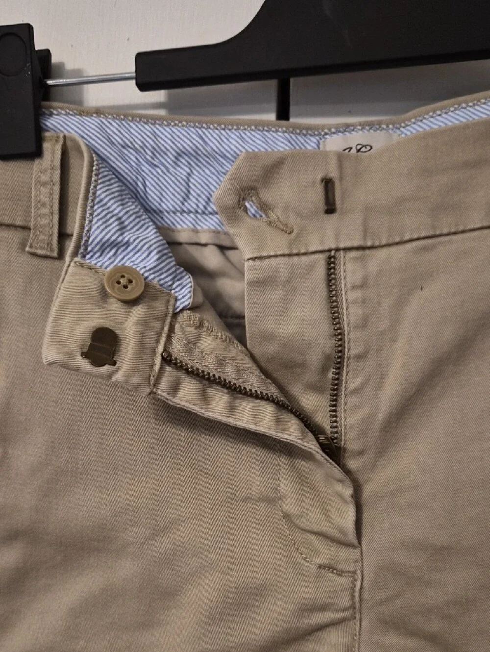 J. Crew Women's Khaki Cotton Chino Shorts - Tan